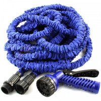 Шланг для полива MAGIC HOSE 22 м поливочный растягивающийся с распылителем, шланг для полива садовый