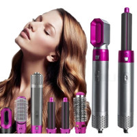 Стайлер 5в1 Hot Air Styler для різних типів волосся з функціями надання об'єму, випрямлення, завивки