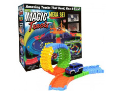 Magic tracks светящаяся дорога Мега набор 360 деталей, гоночная трасса, гоночный трек