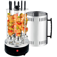 Электрошашлычница Domotec для BBQ GH8612 1000 Вт 6 Шампуров