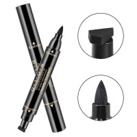 Двосторонній лайнер Snail Girl Eyeliner, водостійка підводка штамп для стрілок