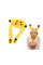 Плюшева світна шапка Жовта Pikachu з рухомими вухами Жовта