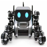 Робот собака трюковая Stunt eight-wheel robot dog/  Робот-щенок