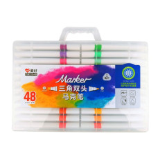 Набір Aihao sketchmarker 48 двосторонніх скетч-маркерів для малювання