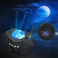 Проєктор зоряного неба Dream Aurora Star Lights нічник дитячий домашній планетарій Black