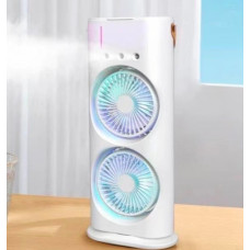 Вентилятор зволожувач повітря LY-887 портативний з LED-підсвіткою розпилювач води для дому