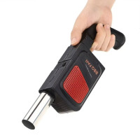 Дуйка для костра BBQ Fan CD-02B вентилятор ручной на батарейках Black