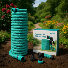 Поливальний шланг садовий EXPANDABLE GARDEN HOSE K-100FT 30 м з пульверизатором