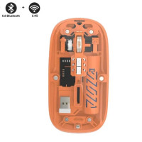 Прозрачная беспроводная мышь BT Recharge Transparent Mouse 501 Bluetooth 52 24G