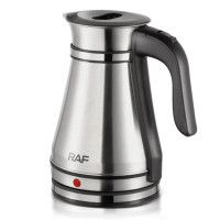 Електрочайник RAF R7963 об'єм 1.5 л потужність 1500 Вт корпус із неіржавкої сталі в стилі турки