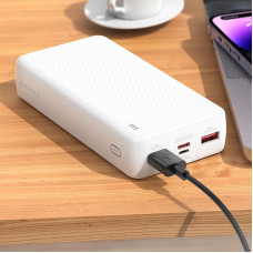 Повербанк BOROFONE BJ 56 A 20000 mAh з PD швидким заряджанням 20 Вт два USB-порти та Type-C для смартфонів
