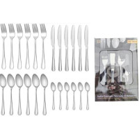 Набір із 24 столових приборів EB 18621 з неіржавкої сталі для кухні та дачі