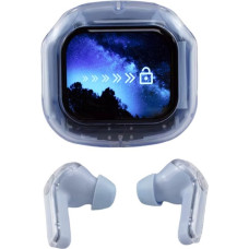 Навушники бездротові Inspire Air MAX Bluetooth 5.0 з прозорим кейсом LCD дисплей сенсорне керування
