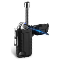 USB-запальничка Lighter Explorer електродугова без газу IP56 чорна