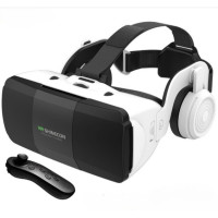 Очки виртуальной реальности Shinecon SC-G06ED+ с пультом управления Y1 и встроенными наушниками для смартфонов