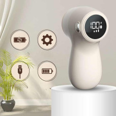 Акумуляторна бездротова машинка для ковтунців JOYROOM JR-CY517 з LED-дисплеєм і шістьма лезами, для одягу