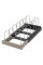 Сушарка для посуду DISH RACK, розширювана, матеріал — неіржавка сталь