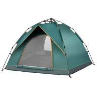 Намет двомісний автоматичний легкий пристрій водонепроникна тканина комфортний відпочинок у лісі