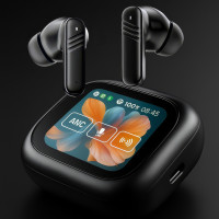 Бездротові навушники LX-10 TWS з Bluetooth 5.4, LED-дисплеєм, активним шумозаглушенням ANC та ENC
