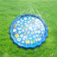 Детский надувной бассейн Swimming Ring с фонтанчиком, яркая летняя игрушка для малышей
