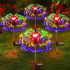 Телескопічний LED світильник для газону RD-407 з багатобарвною підсвіткою