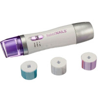 Машинка для ногтей Naked Nails с 6 насадками и роликовым полировщиком