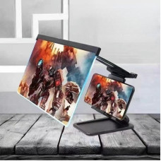 3D-екран збільшувач телефона Screen Magnifier F12 12" ART-5071 з підставкою чорний