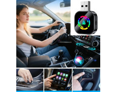 Беспроводной адаптер CarPlay и Android Auto с USB Type-C, поддерживает автоматическое подключение