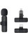 Петличний бездротовий мікрофон K9 Wireless Lavalier Microphone з адаптером Lightning Type-C