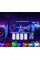RGB підсвітка салону авто 4 шт USB Bluetooth для ніг із застосунком