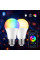 Розумна лампочка Tuya E27 LED Bluetooth RGB кольорова та біла