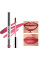 Матова помада-підводка Peel-Off Lip Liner відтінок Red Brown для губ