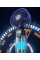 Портативний складаний вентилятор з LED-дисплеєм і підставкою для телефона на акумуляторі