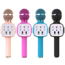 Бездротовий Bluetooth мікрофон караоке Q8 для дітей у 4 кольорах