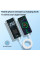 Портативний компресор для шин з LED-дисплеєм, функцією Power Bank і ліхтариком 6000 мА·год