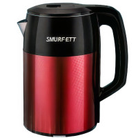 Електричний металевий чайник Smurfett SE-2250 потужністю 1500 Вт об'єм 2.5 літра