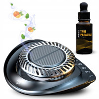 Авто освіжувач повітря True Paradise на сонячній батареї з номерною табличкою