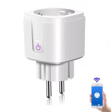 Розумна Wi-Fi-розетка Tuya 20 А з таймером і вимірюванням енергоспоживання 4400 Вт