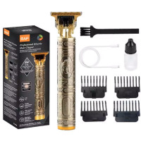 Акумуляторний тример RAF R430 із золотим оздобленням для стриження волосся
