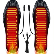 Електричні устілки з підігрівом Heating Insoles USB, універсальні 28,5 см, розмір 35-45
