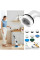 Електрощітка бездротова універсальна для прибирання з насадками Multi-Function Cleaning Brush