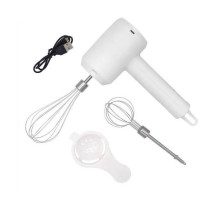 Электрический беспроводной USB миксер с венчиком, аккумуляторный пеновзбиватель