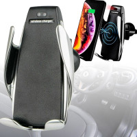 Сенсорний автомобільний тримач із бездротовою зарядкою, універсальний