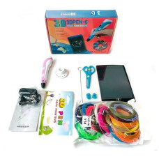 Творчий набір 3D-ручка Pen 6+ з планшетом для малювання AND436 для дітей