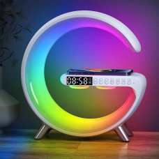 Багатофункціональна лампа-нічник Smart Light Sound Machine 5в1 з Bluetooth колонкою, будильником, RGB