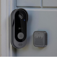 Беспроводной видеозвонок Tuya Smart Life Doorbell с камерой, Wi-Fi, ночным видением и двусторонней связью