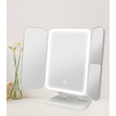 Косметичне потрійне LED дзеркало XW-810 з акумулятором і 3 режимами підсвітки