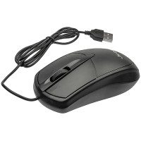Комп'ютерна дротова миша JEDEL CP72 з USB-приєднанням, 1000 DPI, чорна