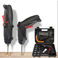 Набір інструментів: акумуляторний дриль-шурупокрут 3,6V, 1800 mAh з підсвіткою і 48 насадками