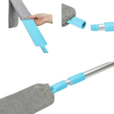 Швабра для важкодоступних місць SHVR-33 з довгою телескопічною ручкою та насадкою з мікрофібри для прибирання